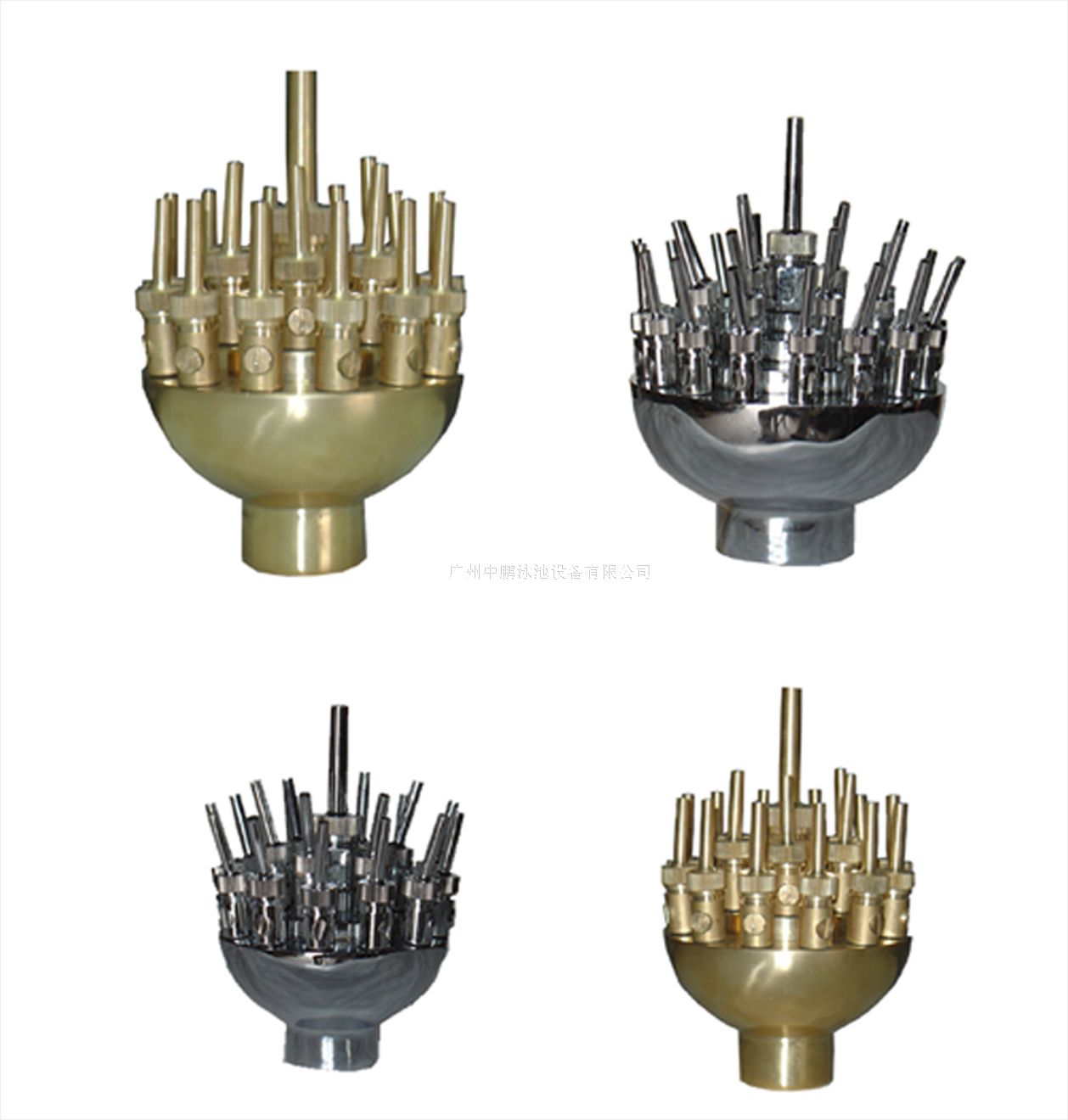 廣州泳池設備水景噴泉三層花噴頭獨立研發(fā)生產廠家